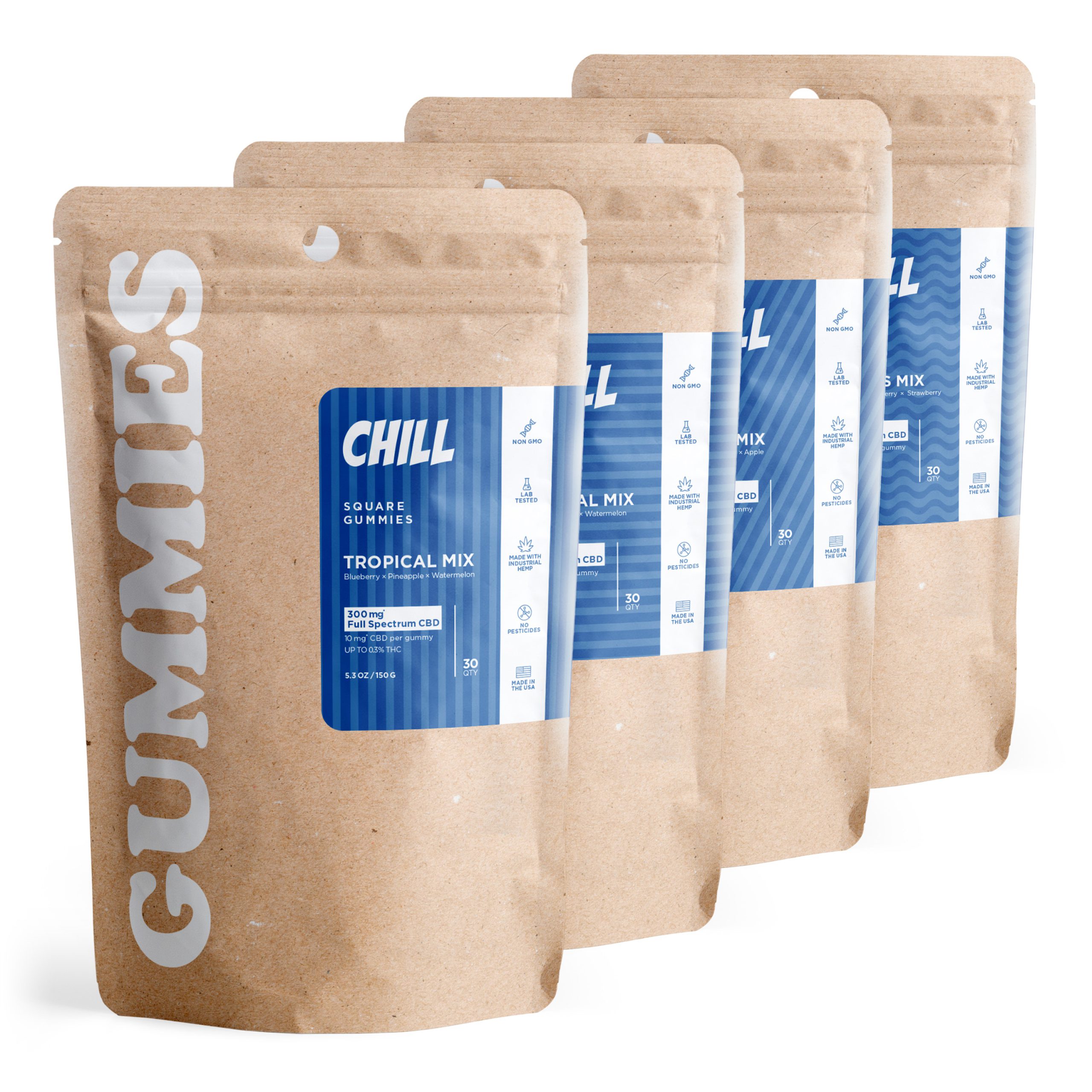 Full Spectrum CBD Gummies Bundle – Chill