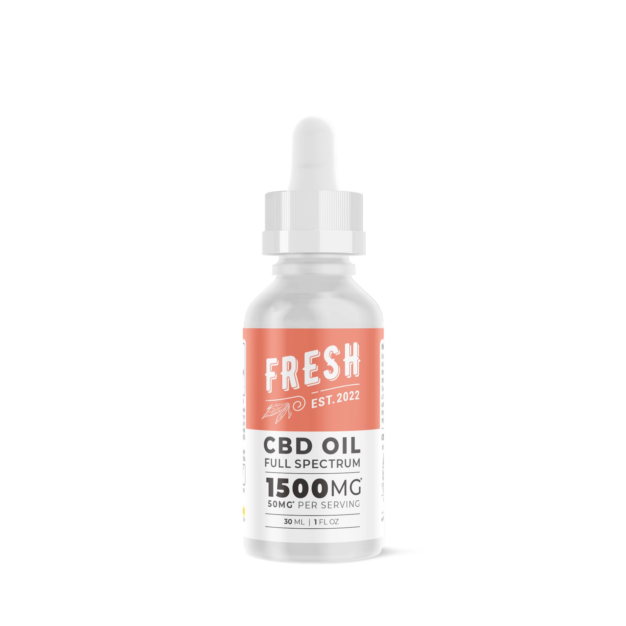 Full Spectrum CBD Oil – 1,500mg – Fresh