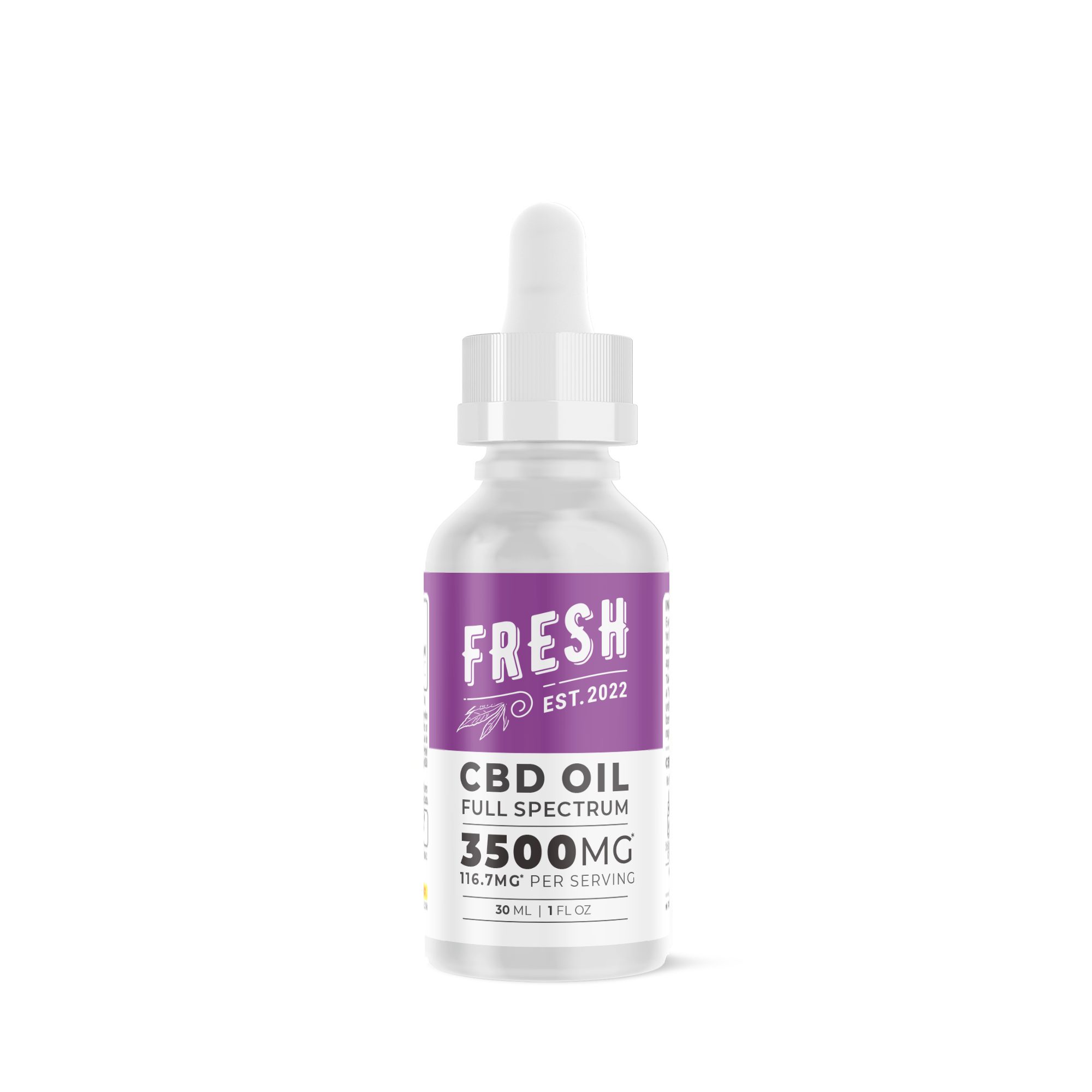 Full Spectrum CBD Oil – 3,500mg – Fresh