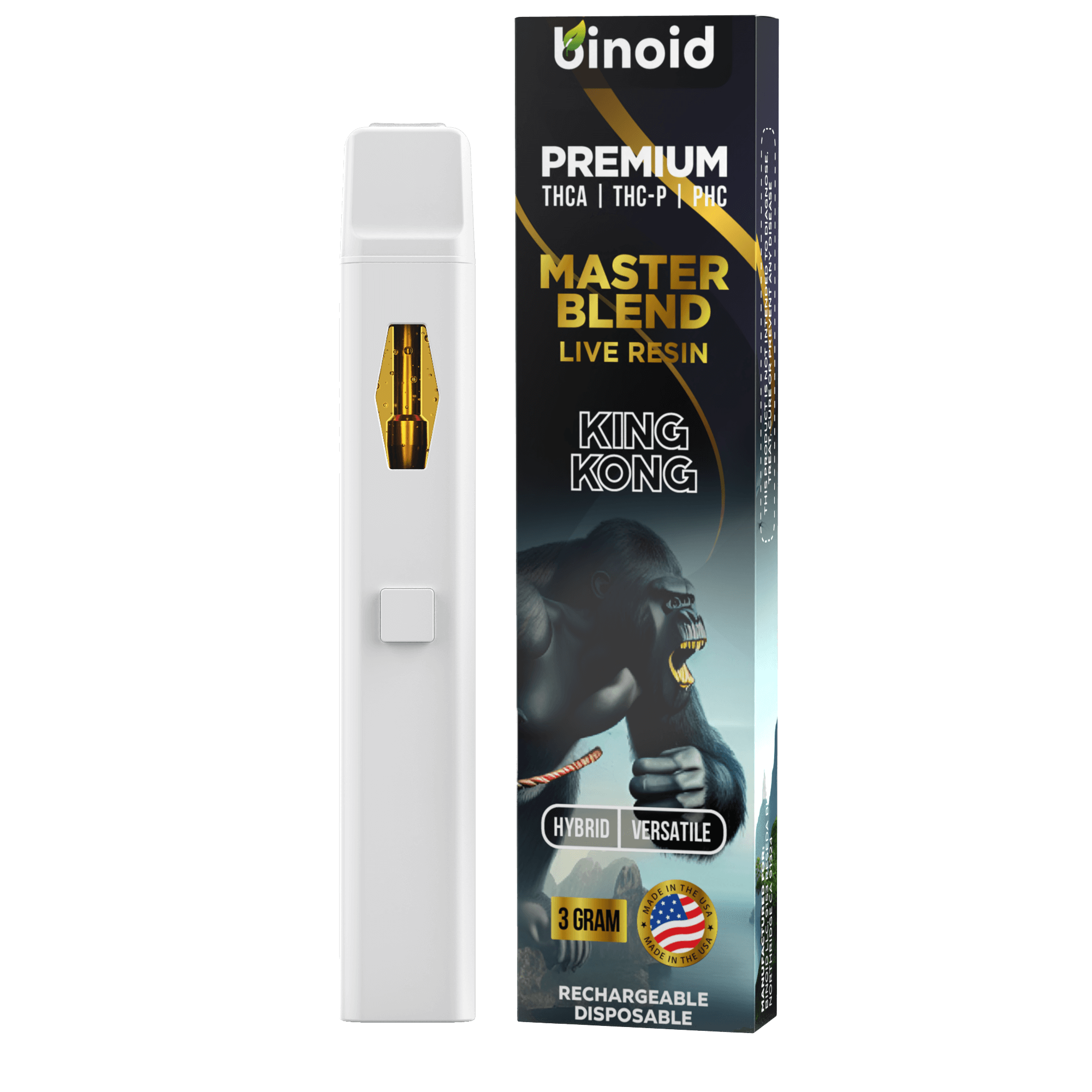 Master Blend Live Resin Disposable – 3 Gram