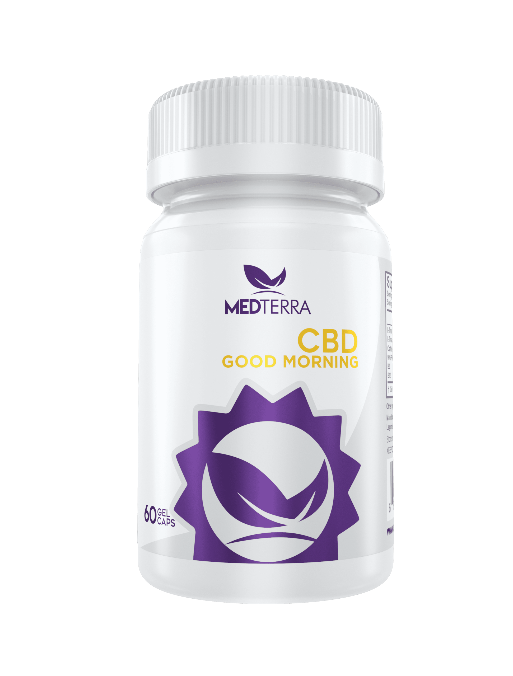 Medterra CBD Good Morning Capsules 750mg