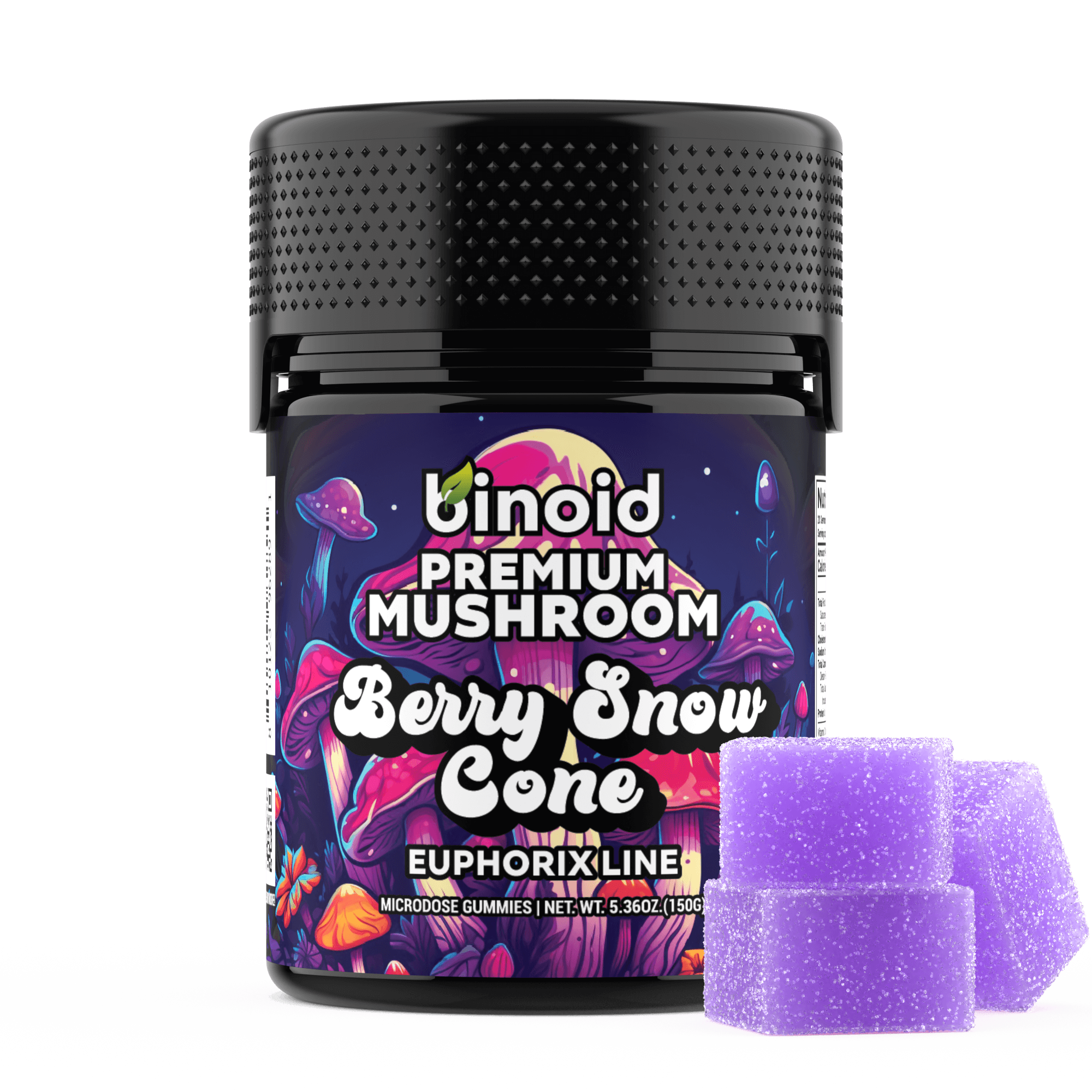 Mushroom Gummies Berry Snow Cone – Microdose