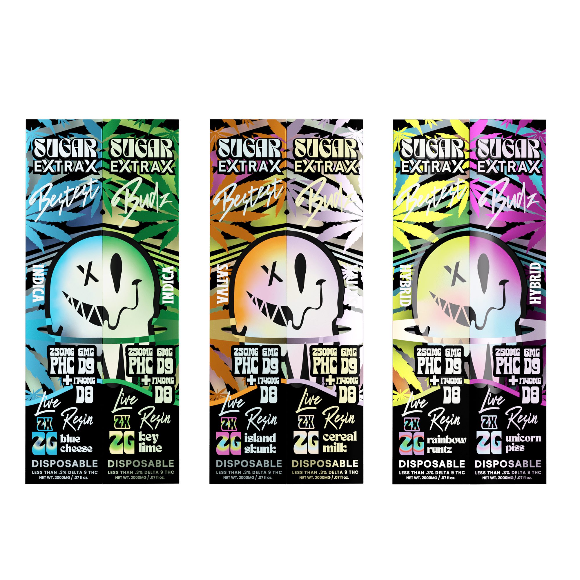 PHC Disposable Vape Combo Pack Bundle – Delta Extrax