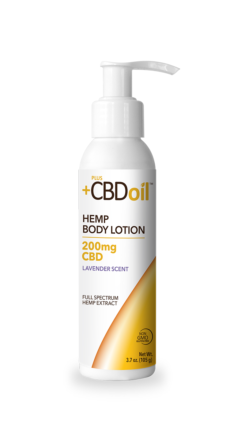 PlusCBD Extra Strength Body Lotion 200mg Lavender