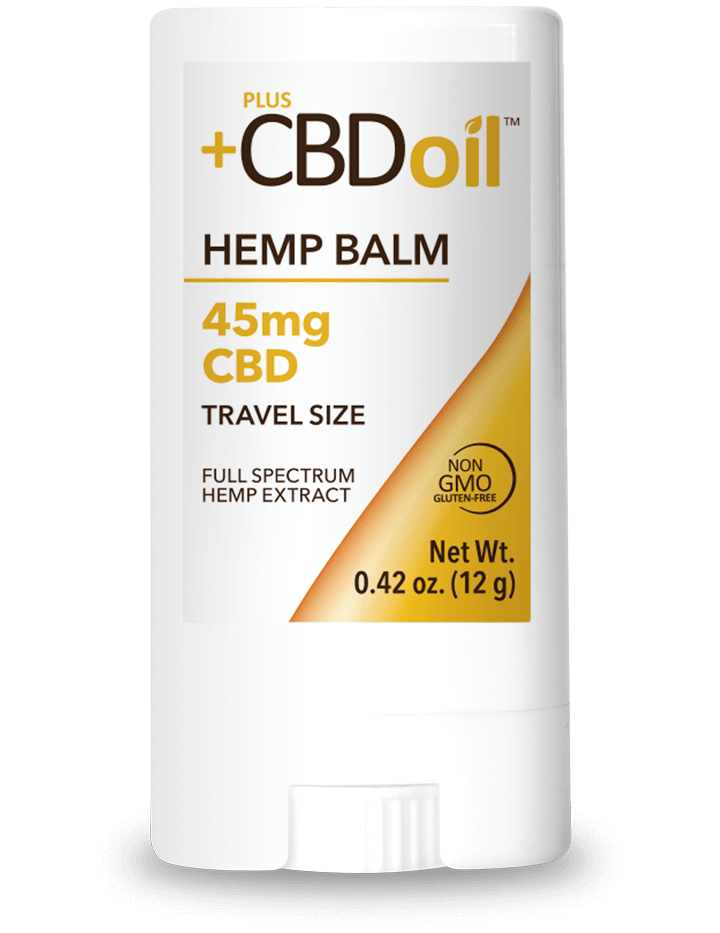 PlusCBD Extra Strength Travel Size Balm 45mg