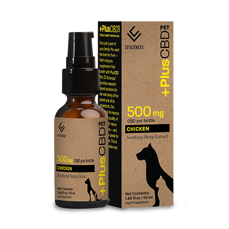 PlusCBD Pet Soothing Hemp Extract Chicken 500mg