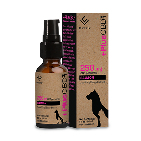 PlusCBD Pet Soothing Hemp Extract Salmon 250mg