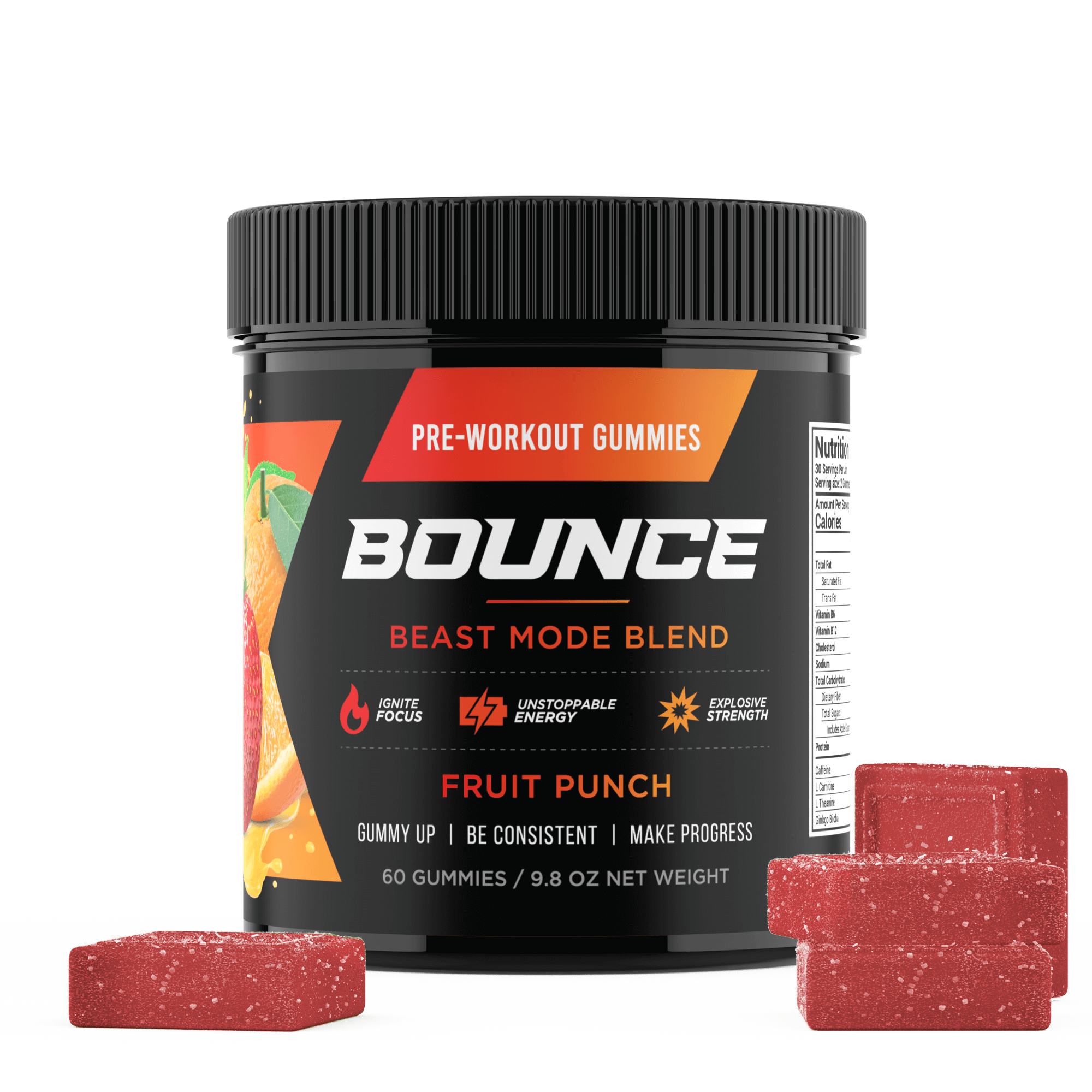 Pre-Workout Gummies – Bounce Beast Mode