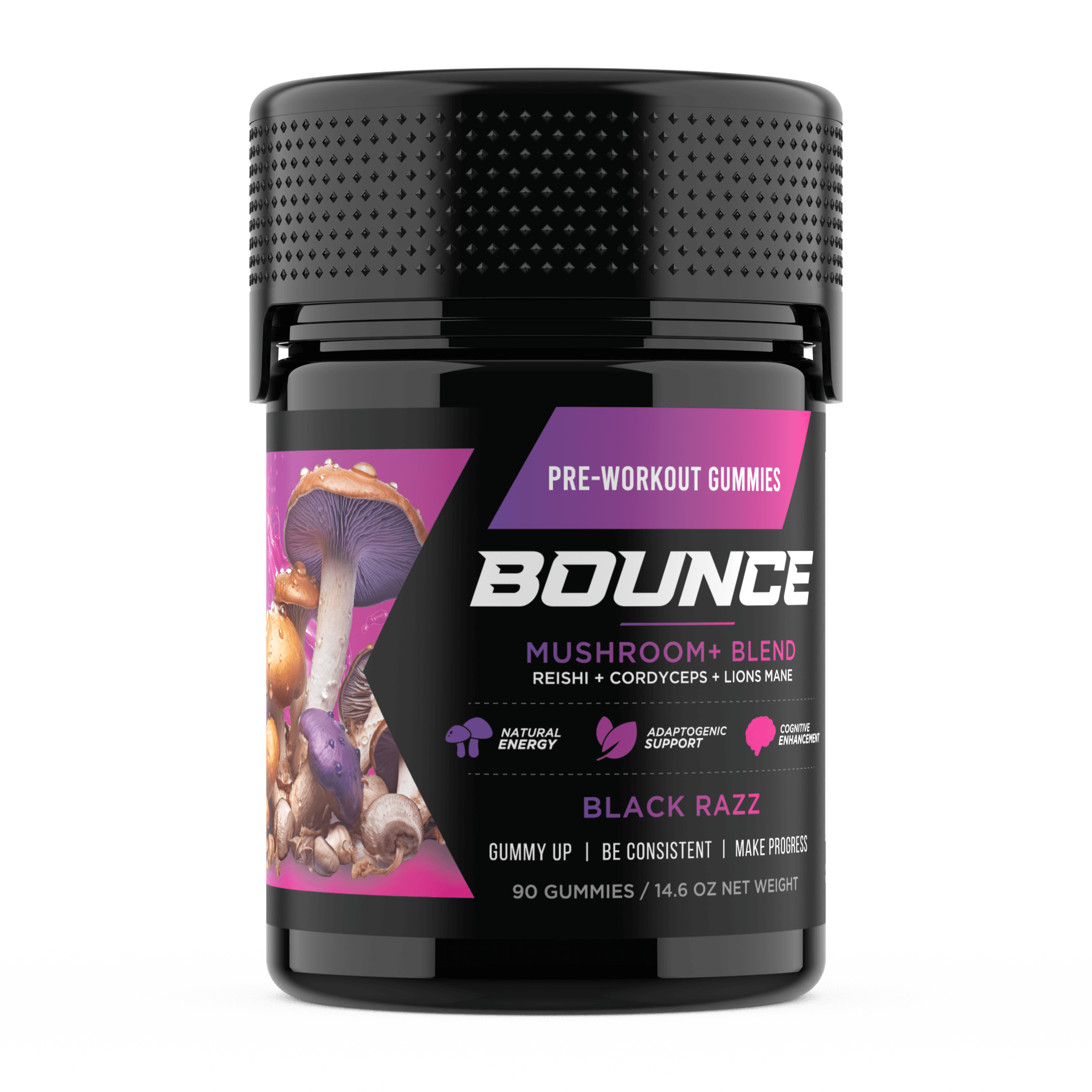 Pre-Workout Gummies – Bounce Mushroom+