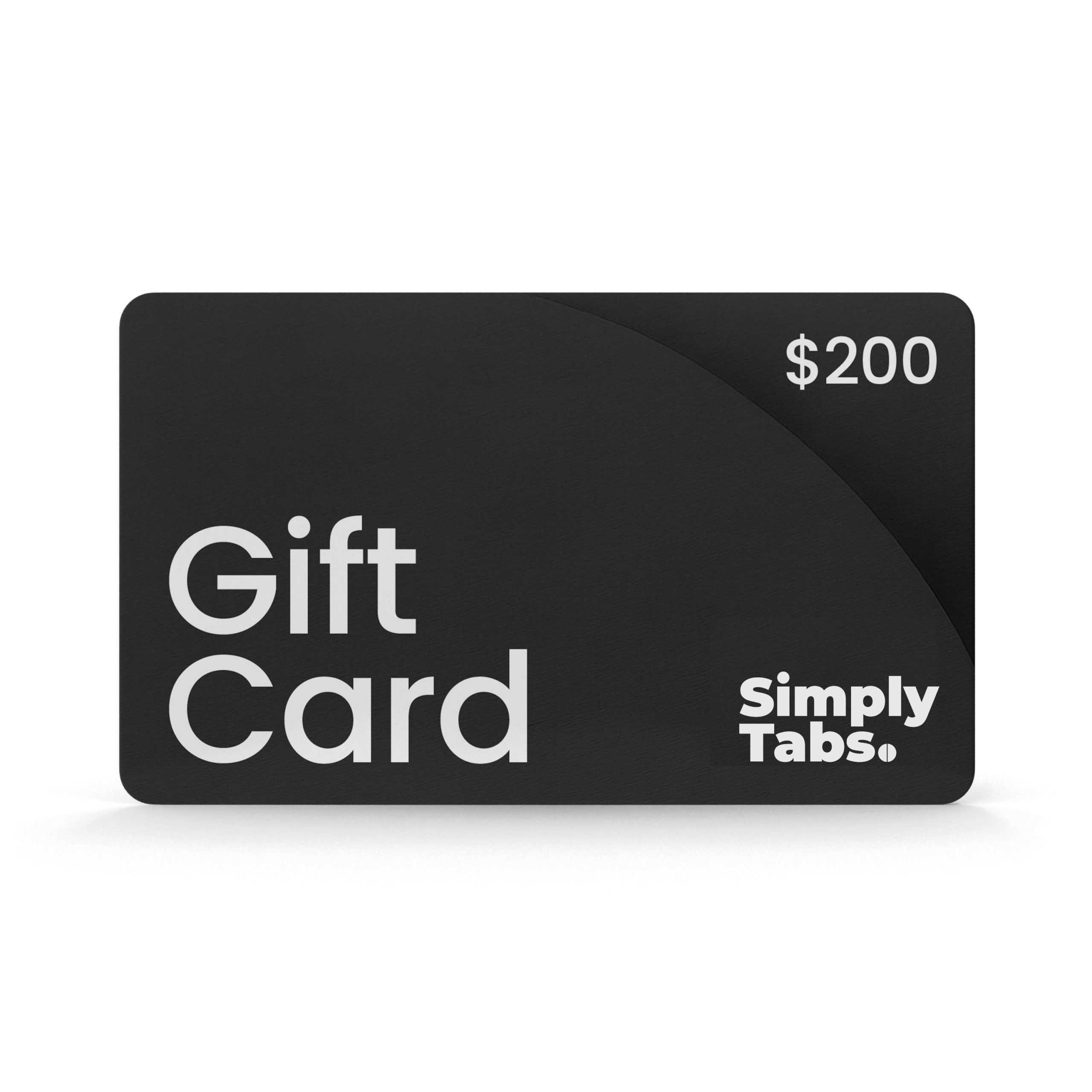 Simply Tabs Gift Card – Tablet-Only Marketplace
