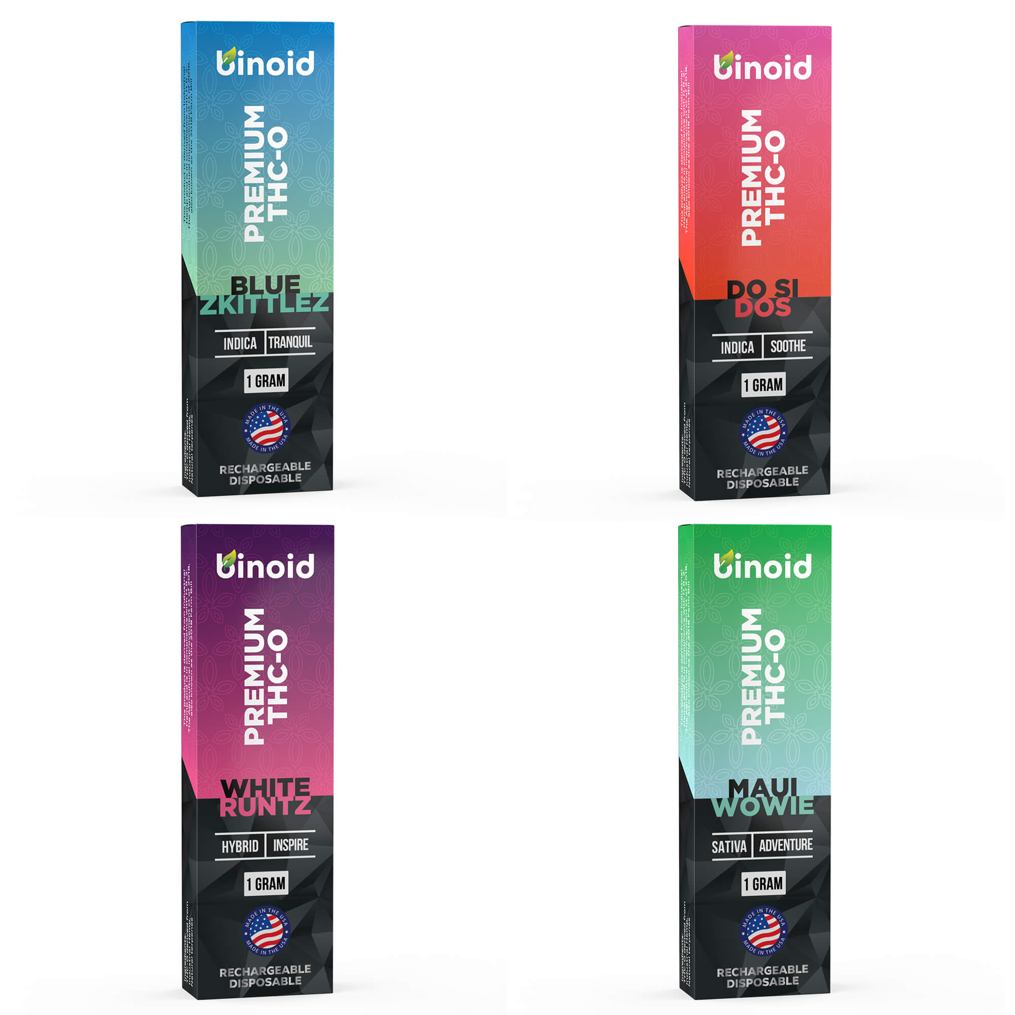 THC-P Rechargeable Disposable Vapes – Bundle
