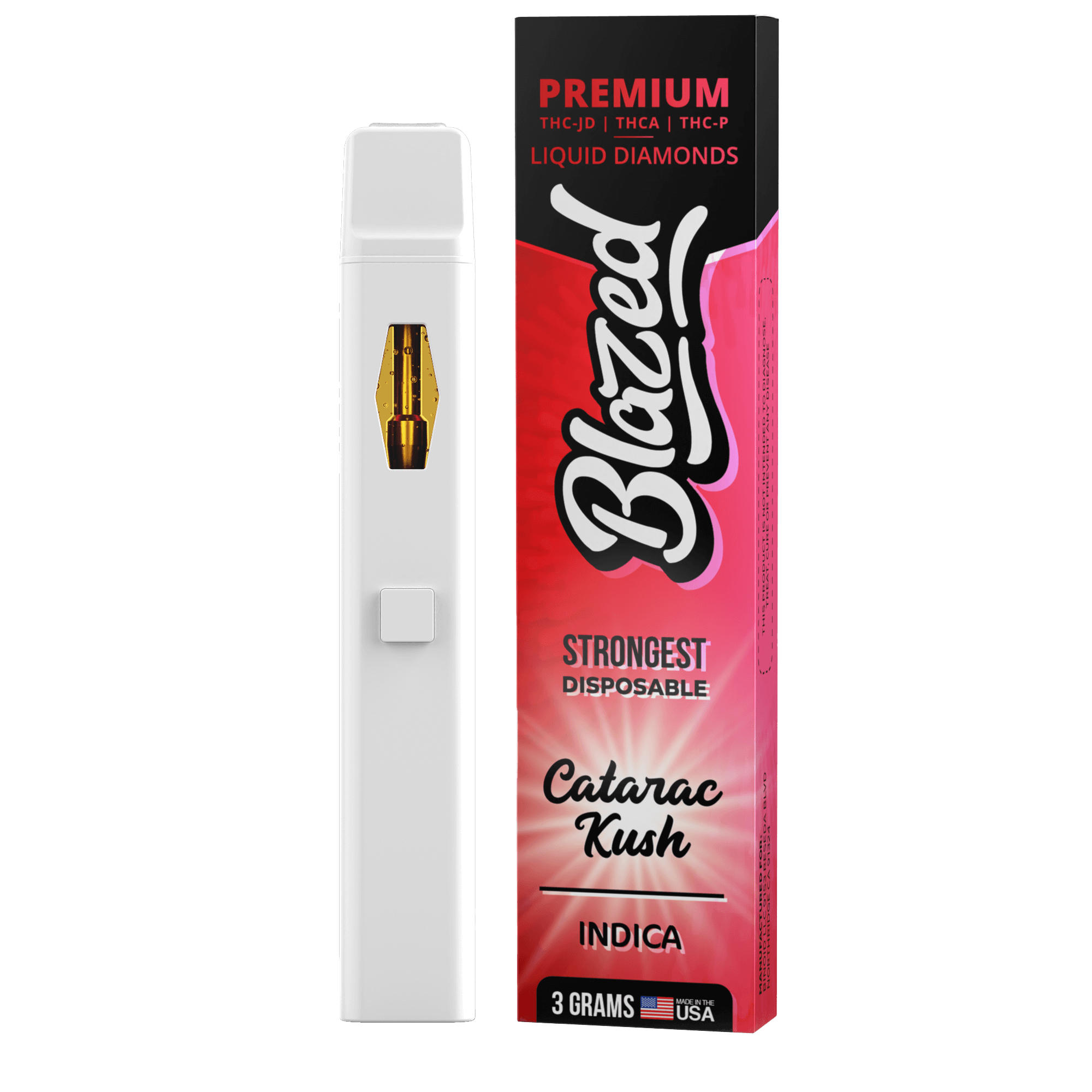 THCA + Delta 9P 3 Gram Disposable – Blazed