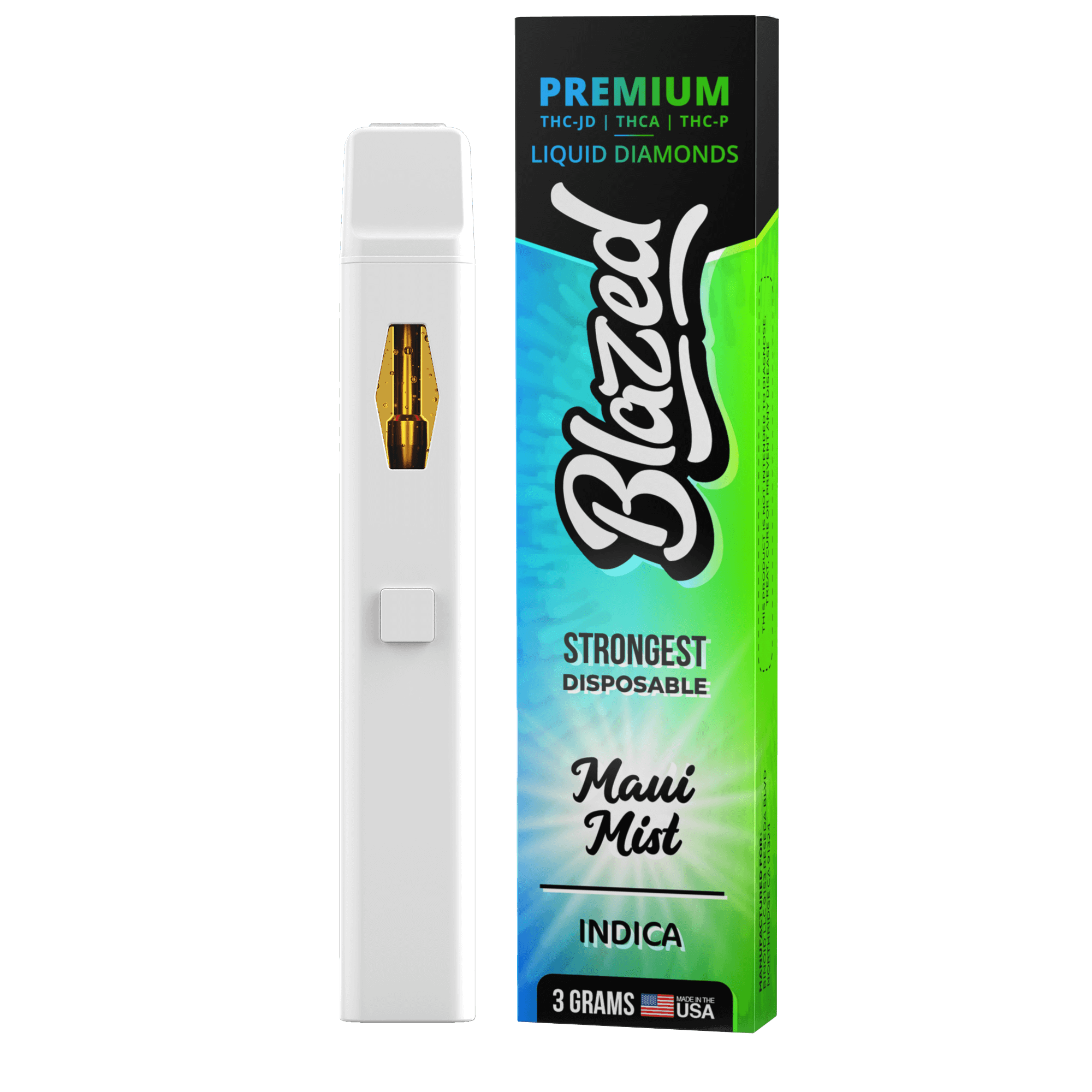 THCA + Delta 9P 3 Gram Disposable – Blazed