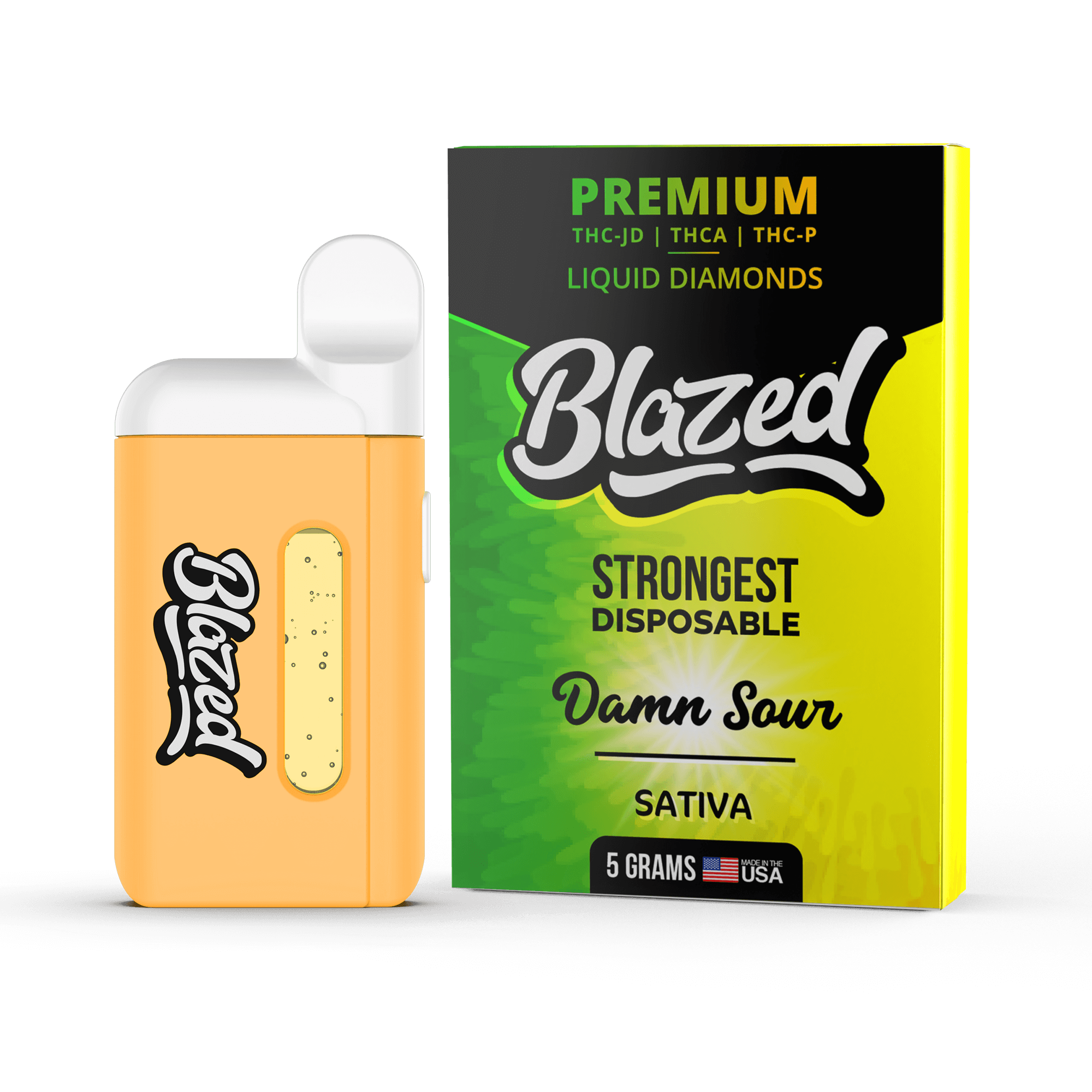 THCA + Delta 9P 5 Gram Disposable – Blazed