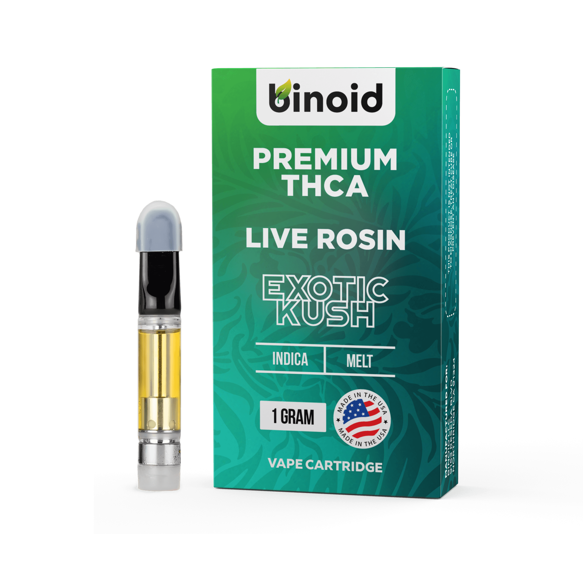 THCA Vape Cartridge – Live Rosin