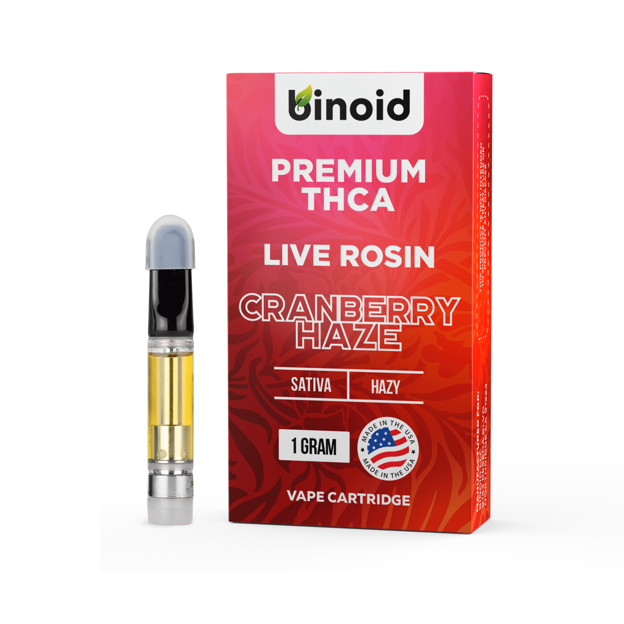 THCA Vape Cartridge – Live Rosin