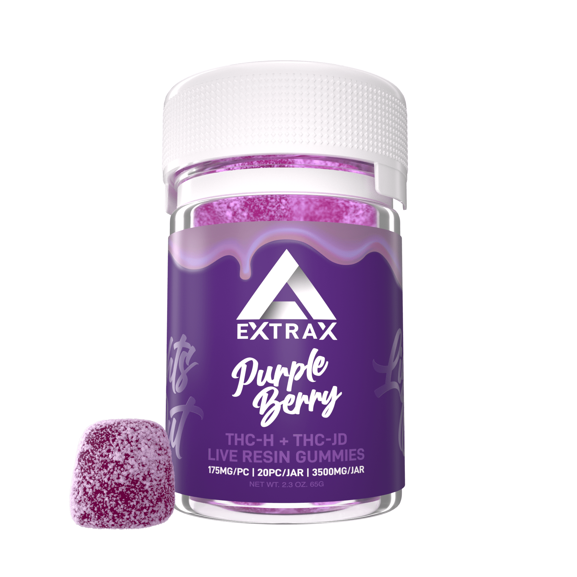 THCH Gummies 3500mg – Delta Extrax