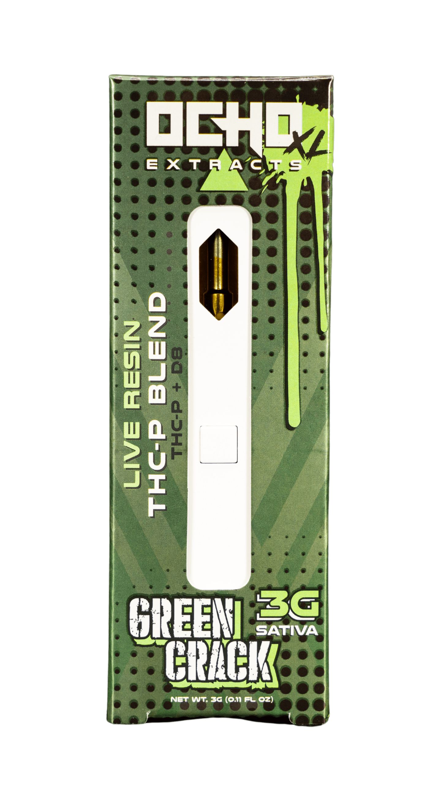 Tri-Blend 3 Gram Live Resin Disposable – Ocho Extracts
